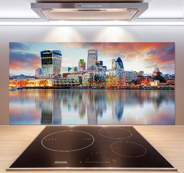 Kitchen splashback Panorama of London