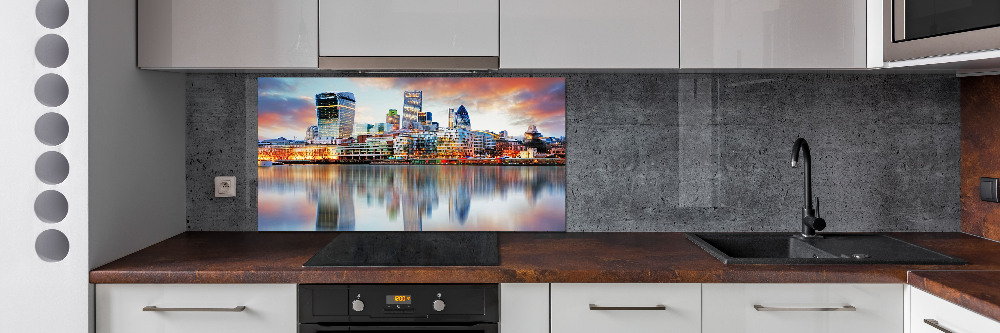 Kitchen splashback Panorama of London