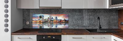 Kitchen splashback Panorama of London