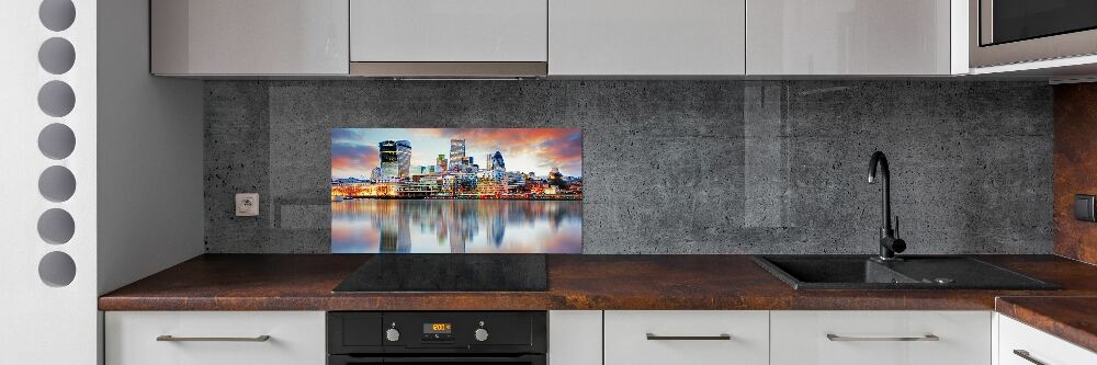 Kitchen splashback Panorama of London