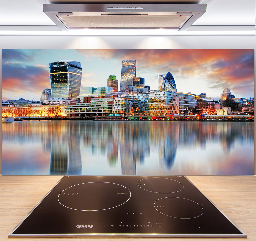 Kitchen splashback Panorama of London