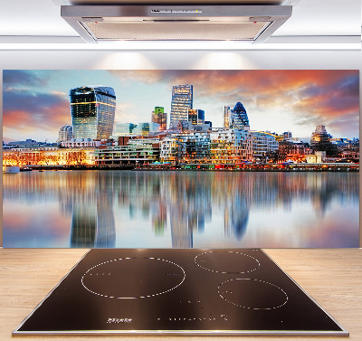 Kitchen splashback Panorama of London