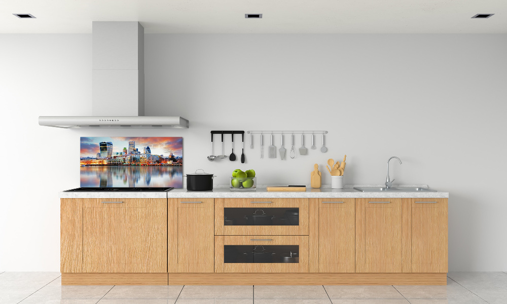 Kitchen splashback Panorama of London