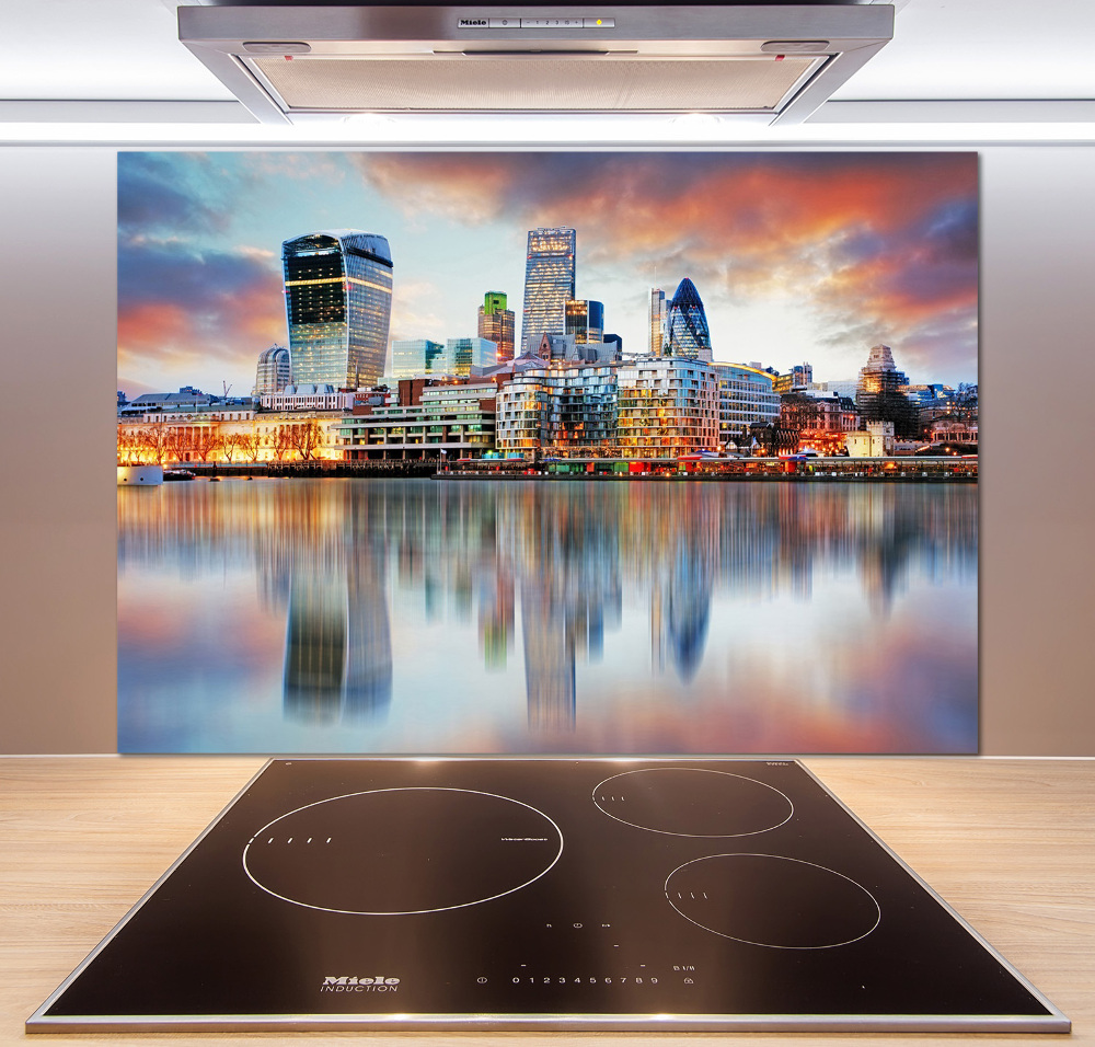 Kitchen splashback Panorama of London