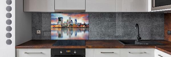 Kitchen splashback Panorama of London