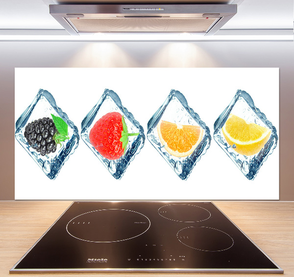 Cooker splashback Fruit in cubes