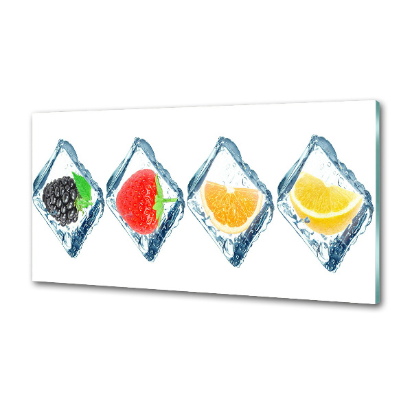 Cooker splashback Fruit in cubes