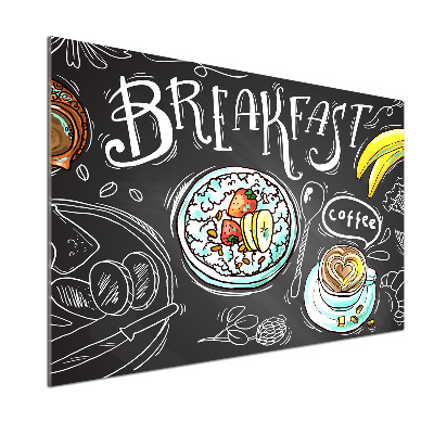 Cooker splashback Breakfast