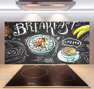 Cooker splashback Breakfast