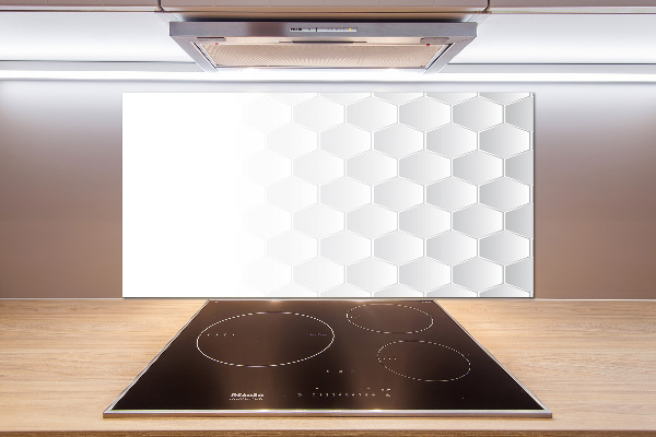 Kitchen splashback Background hexagon