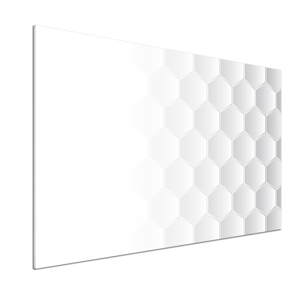 Kitchen splashback Background hexagon