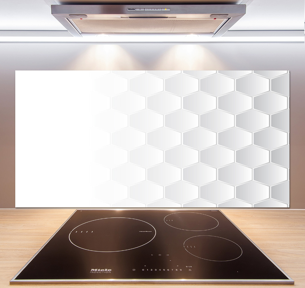 Kitchen splashback Background hexagon