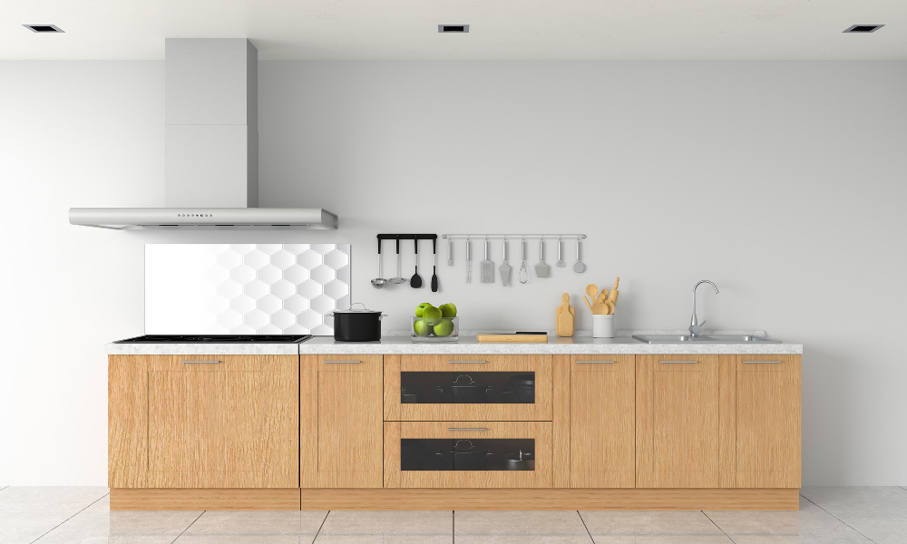 Kitchen splashback Background hexagon