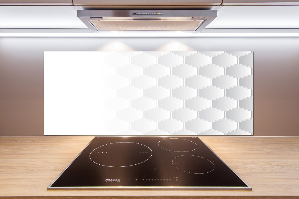 Kitchen splashback Background hexagon