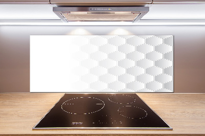 Kitchen splashback Background hexagon