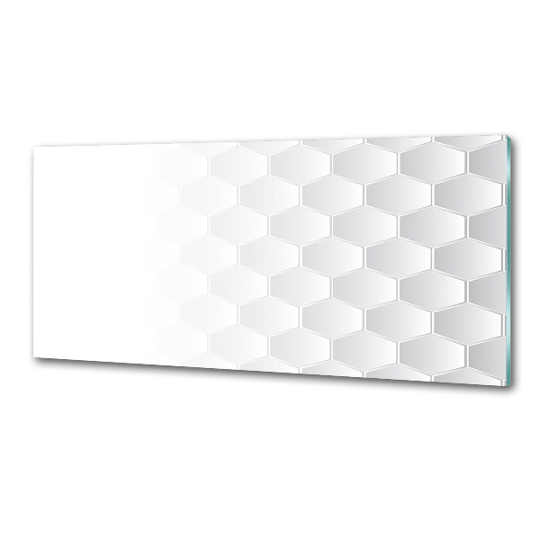 Kitchen splashback Background hexagon