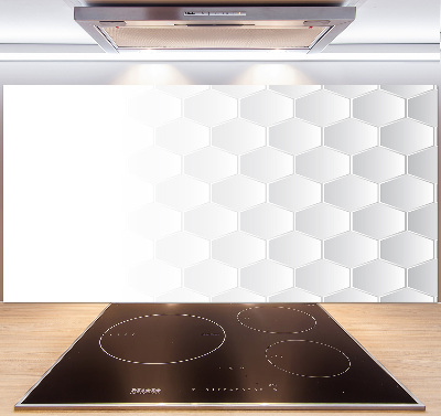 Kitchen splashback Background hexagon