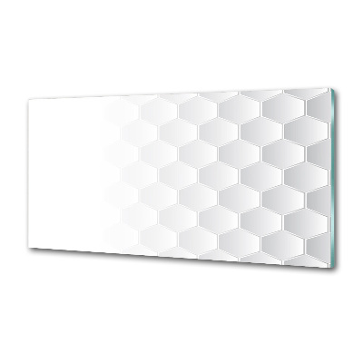 Kitchen splashback Background hexagon