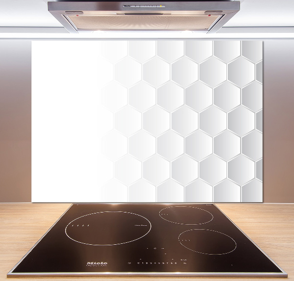 Kitchen splashback Background hexagon