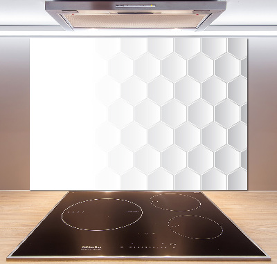 Kitchen splashback Background hexagon