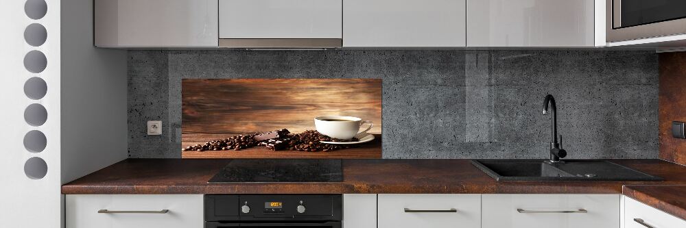 Cooker splashback Coffee and chocolate