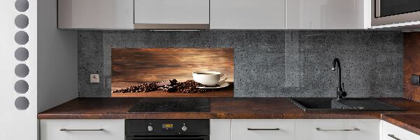 Cooker splashback Coffee and chocolate