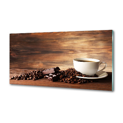 Cooker splashback Coffee and chocolate