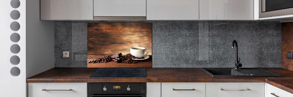 Cooker splashback Coffee and chocolate