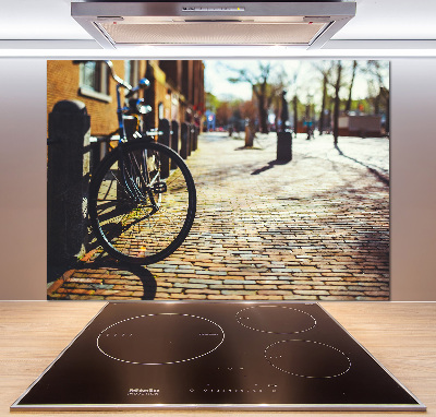 Cooker splashback Bicycle in Amsterdam