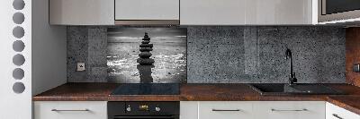 Kitchen splashback Balance stones