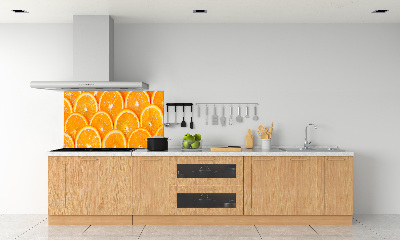 Cooker splashback Slices of orange