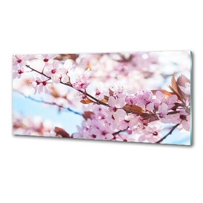 Kitchen wall panels Cherry blossoms