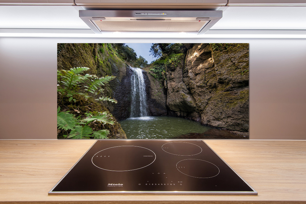 Kitchen splashback Waterfall in Sardinia