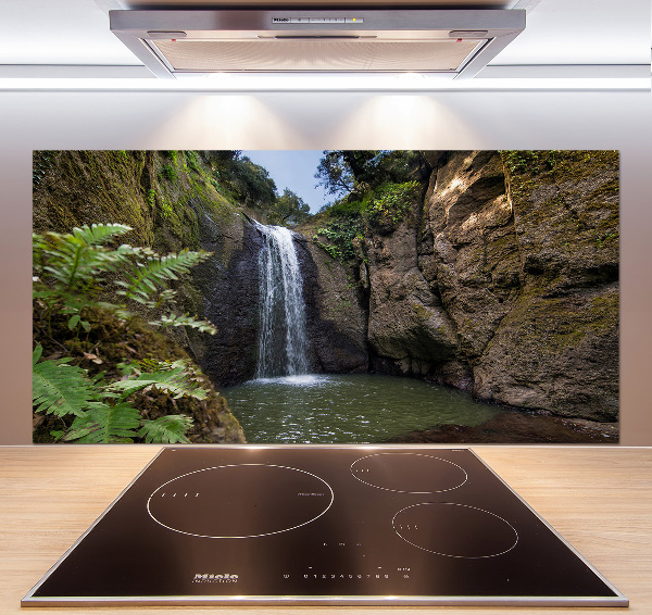 Kitchen splashback Waterfall in Sardinia