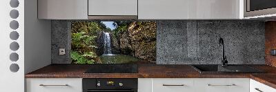 Kitchen splashback Waterfall in Sardinia