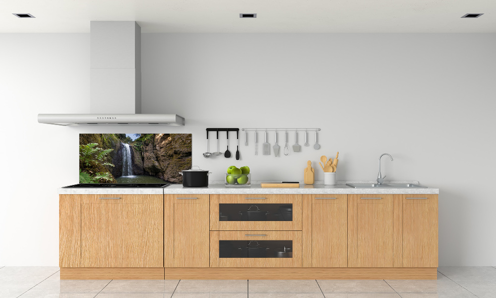 Kitchen splashback Waterfall in Sardinia