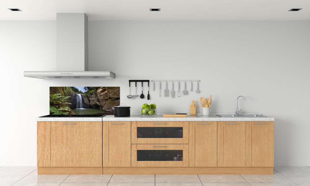 Kitchen splashback Waterfall in Sardinia