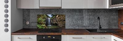 Kitchen splashback Waterfall in Sardinia