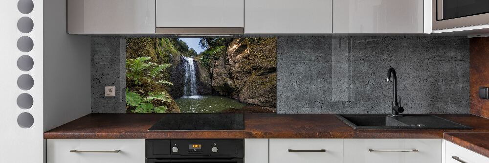 Kitchen splashback Waterfall in Sardinia