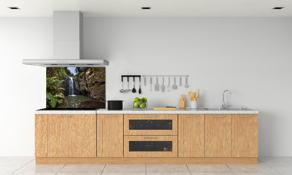 Kitchen splashback Waterfall in Sardinia