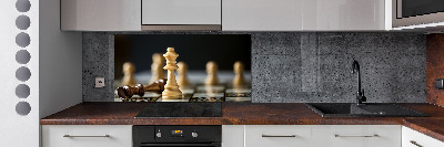 Cooker splashback Chess