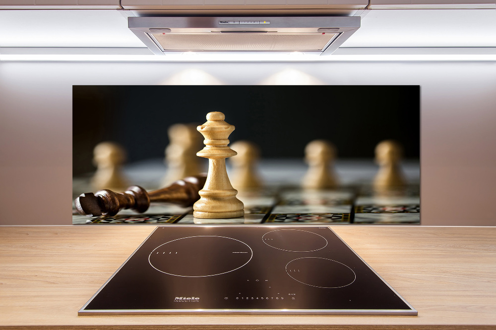 Cooker splashback Chess