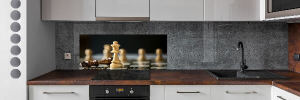 Cooker splashback Chess