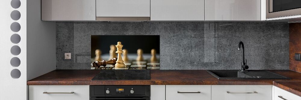 Cooker splashback Chess