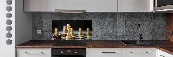 Cooker splashback Chess