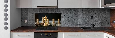 Cooker splashback Chess