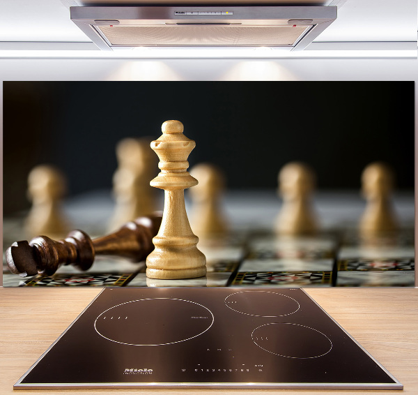 Cooker splashback Chess