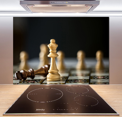 Cooker splashback Chess