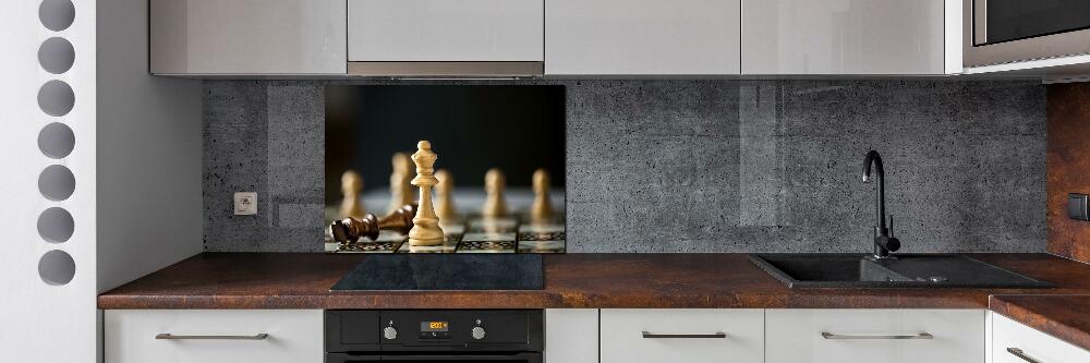 Cooker splashback Chess