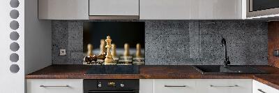 Cooker splashback Chess